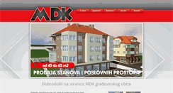 Desktop Screenshot of mdk.hr