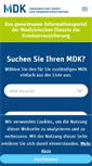 Mobile Screenshot of mdk.de